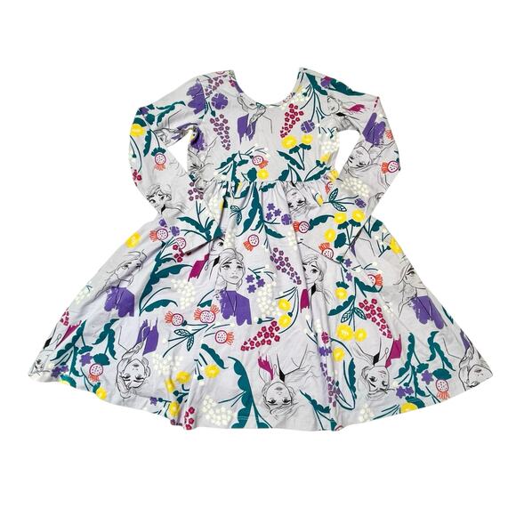 Hanna Andersson Disney Frozen Skater Dress Size 8 - Picture 1 of 5